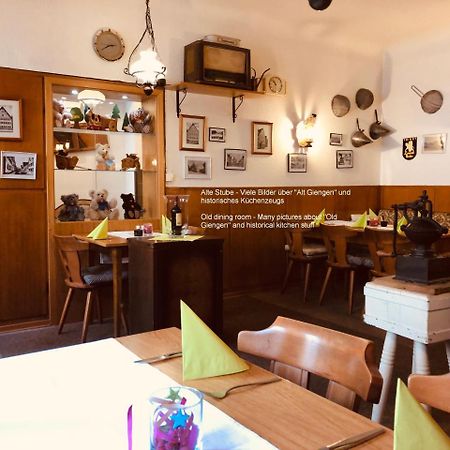 Hotel Und Restaurant Lamm Giengen an der Brenz Exterior foto